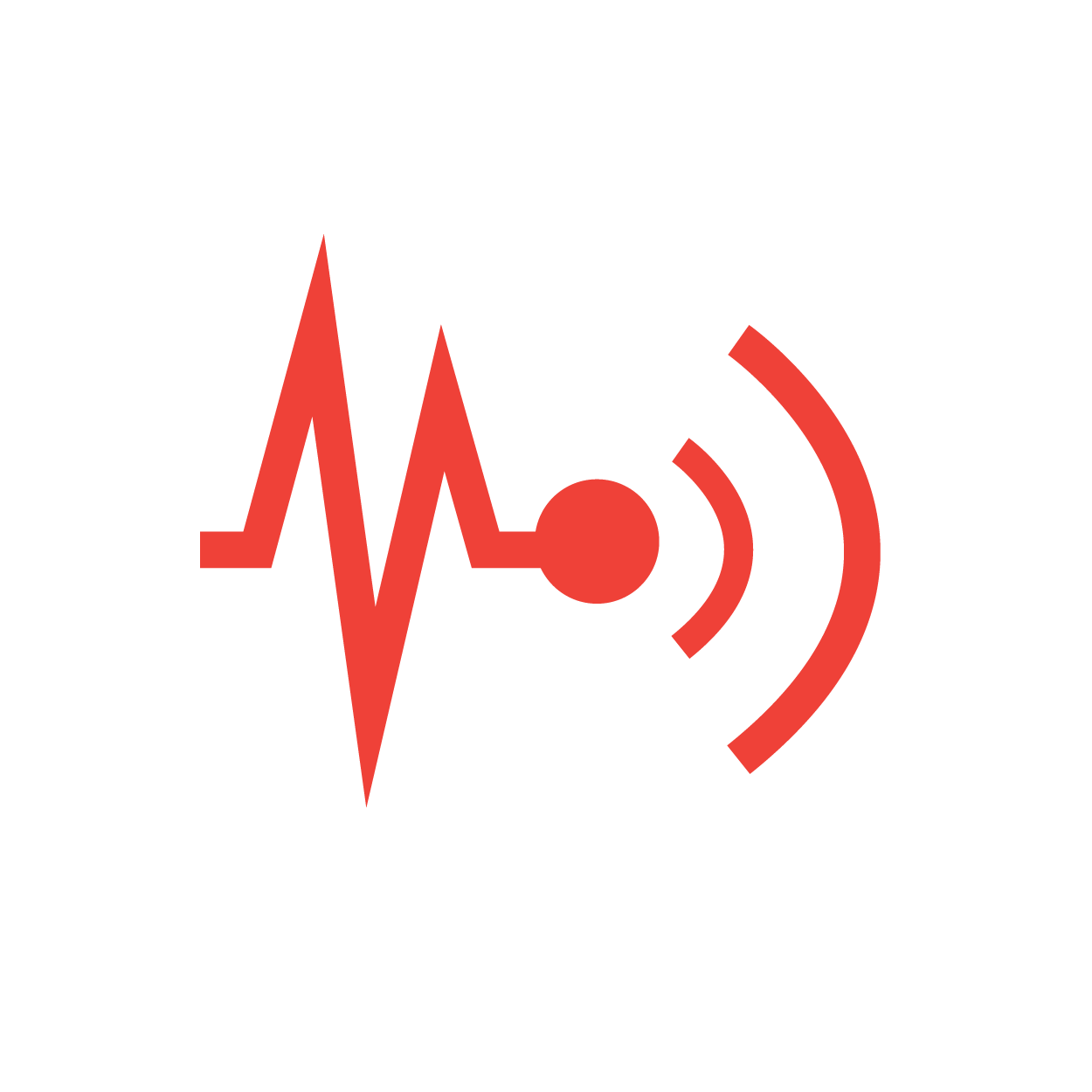 Monitoreo integrado - Logotipo de diseño rojo de rIM