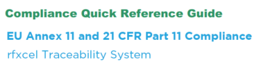 CFRTitle21Part11 and EU Annex 11