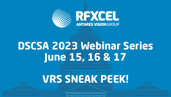 rfxcel DSCSA 2023 Webinar Series VRS
