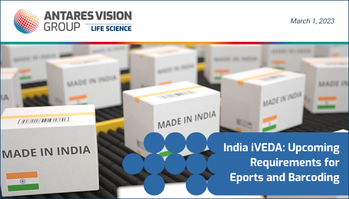 India Track and Trace Regulations iVEDA